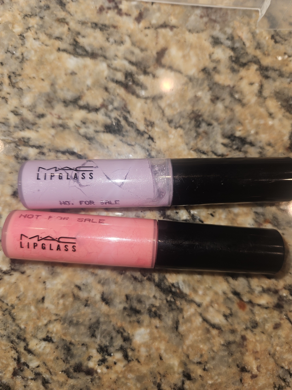 MAC Cosmetics Lipglass Duo - Pink & Lilac Glosses